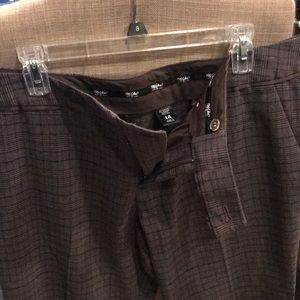 Plaid slacks
